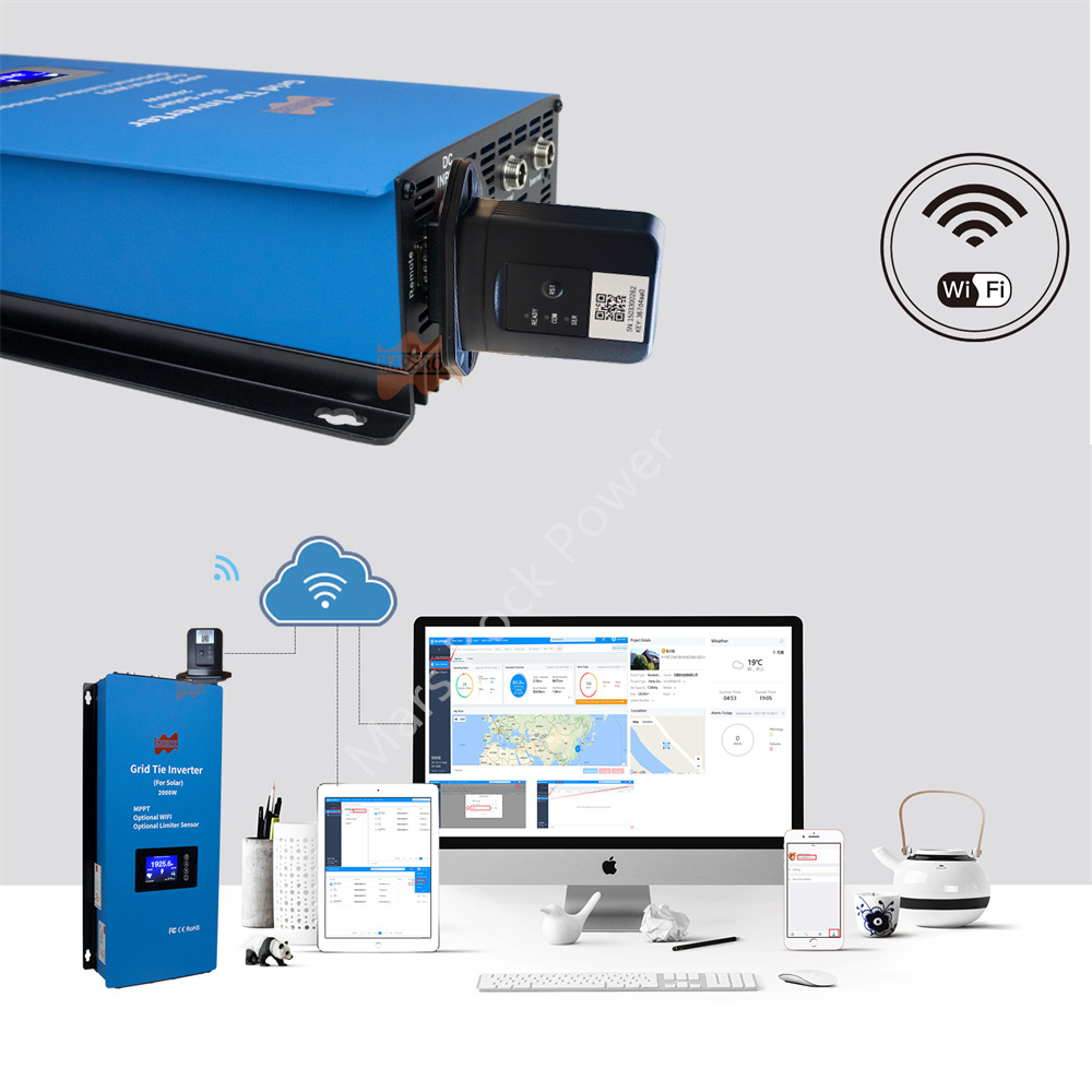 2000W 2-fase 240V zonne-omvorm - Grid Tie Inverter Limiter 2000W recensie en prijs