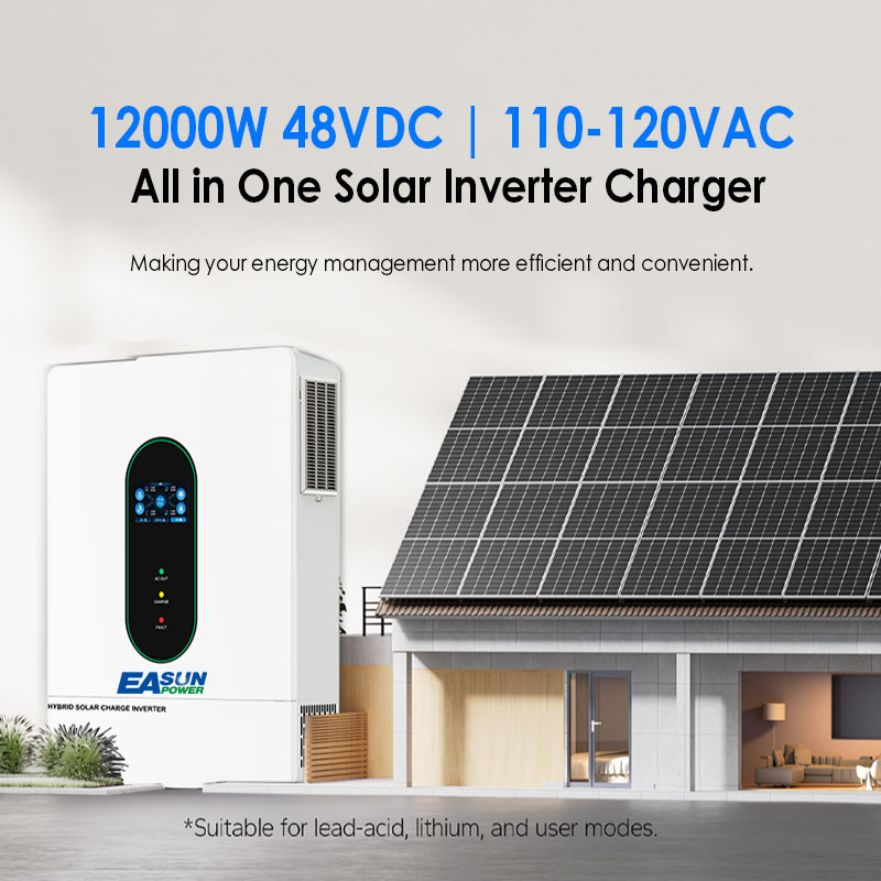 EASUN POWER US 12KW 12000W Spl - Grid Tie Inverter Limiter 2000W recensie en prijs